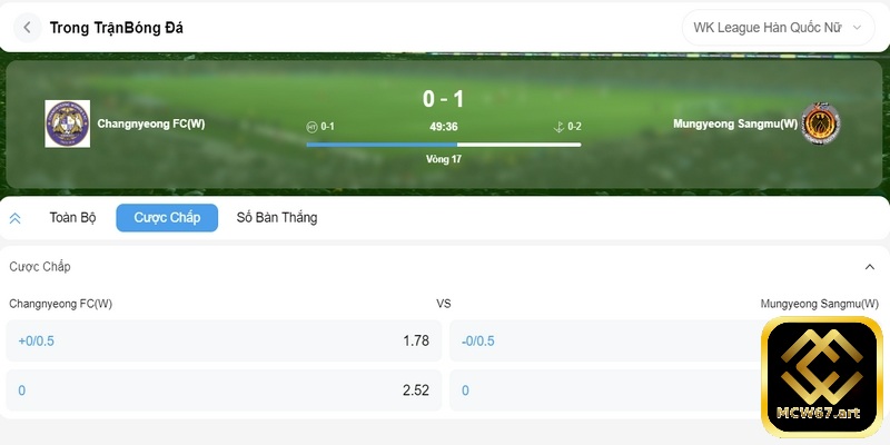 Cược chấp bóng chày diễn ra khi 2 đội bóng có sự chênh lệch